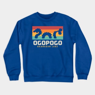 The Ogopogo of Lake Okanagan British Columbia Canadian Folklore Crewneck Sweatshirt